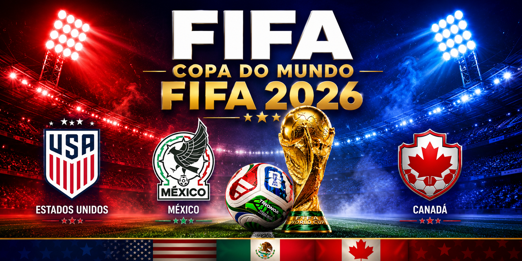CALENDÁRIO COPA DO MUNDO FIFA 2026